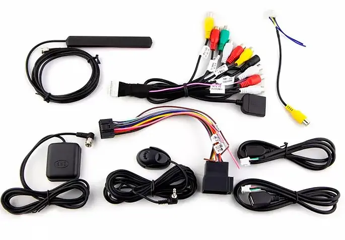 Included cables with Android car head unit | SMARTY Trend