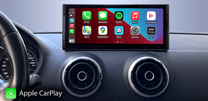 Audi Apple CarPlay and Android Auto car radio | SMARTY Trend