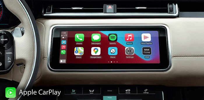 Land Rover, Jaguar Apple CarPlay and Android Auto car radio | SMARTY Trend