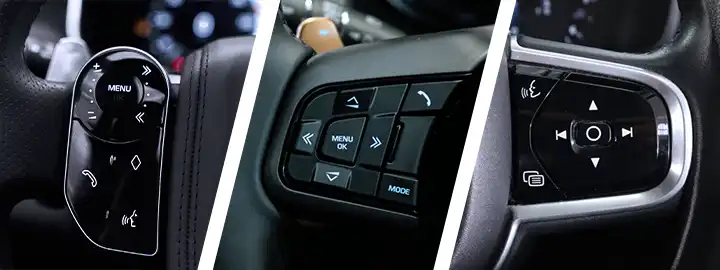 Land Rover, Jaguar, Volvo steering wheel buttons | SMARTY Trend