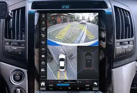 360 view after-market camera app | Tesla SMARTY Trend