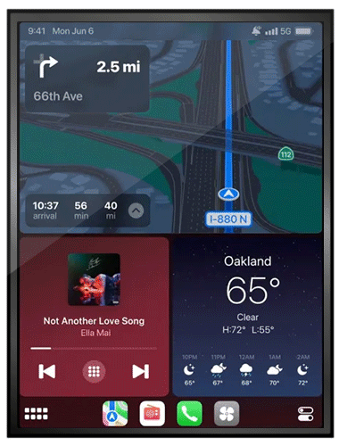 Apple CarPlay and Android Auto car radio | SMARTY Trend