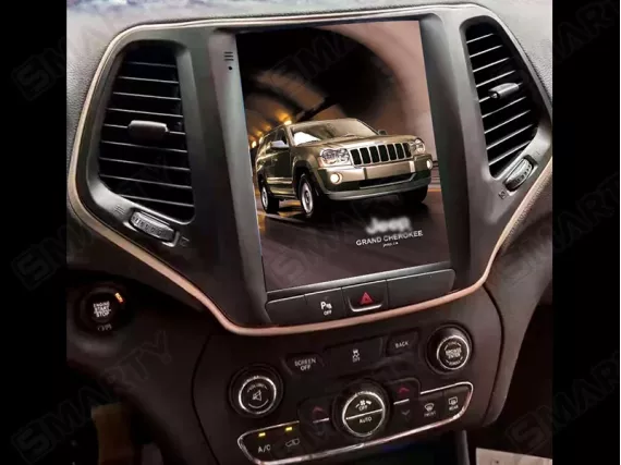 Jeep Cherokee (2013-2019) - Snapdragon Tesla Android car radio