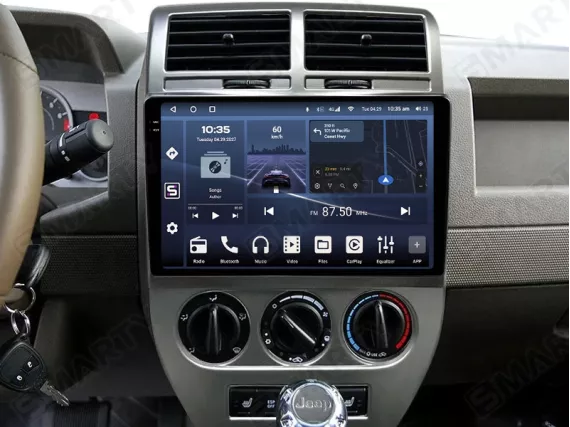 Jeep Compass (2006-2009) installed Android Car Radio