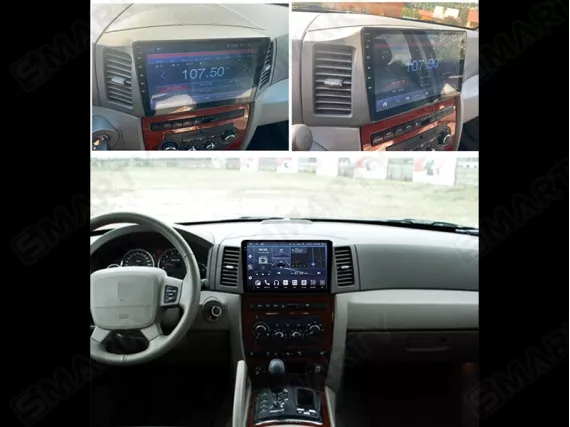 Jeep Grand Cherokee WK (2004-2010) Android car radio Apple CarPlay
