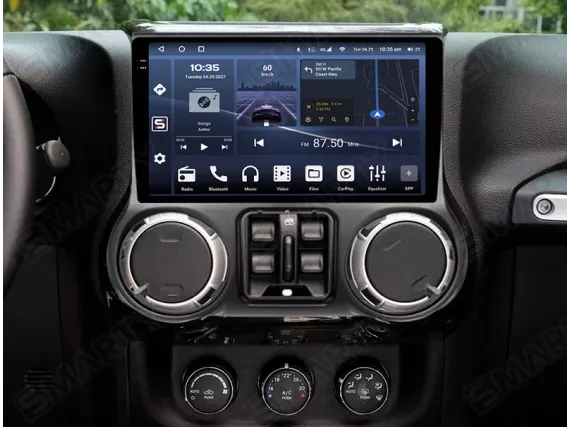 Jeep Wrangler (2010-2017) Android car radio Apple CarPlay