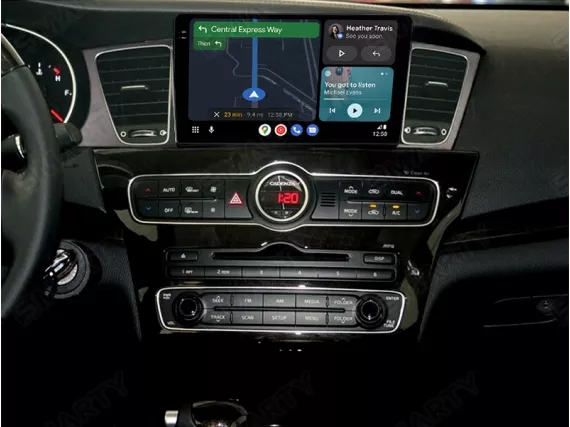 Kia Cadenza/K7 2 Gen (2016-2019) installed Android Car Radio