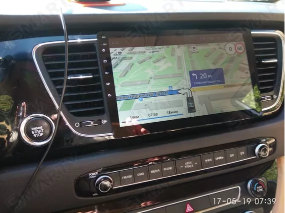 KIA Sedona / Carnival 3 (2014-2020) installed Android Car Radio