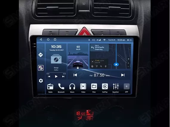 KIA Picanto/Morning Facelift (2007-2011) installed Android Car Radio