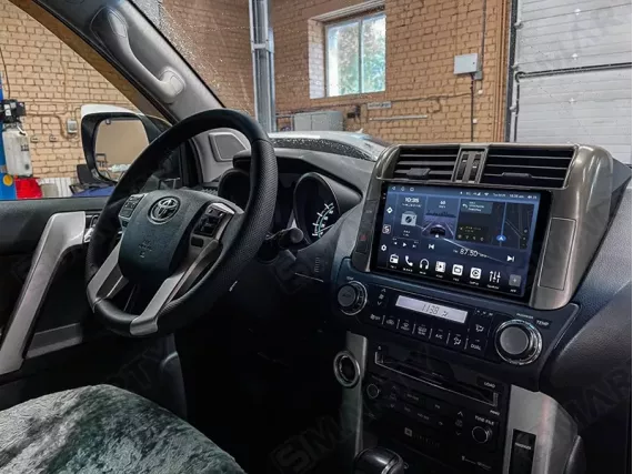 Toyota LC Prado 150 installed Android Car Radio