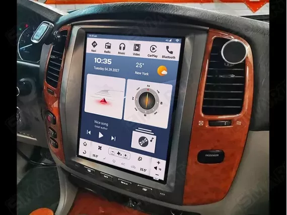 Lexus LX 470 Facelift (2003-2007) installed Android Car Radio