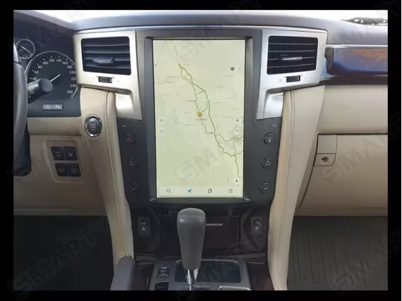 Lexus LX 570 (2007-2015) Tesla Android car radio