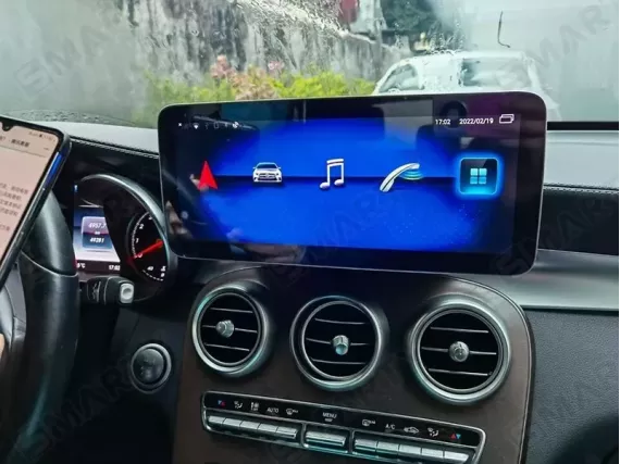 Mercedes C-Class W205 (2014-2021) installed Android Car Radio