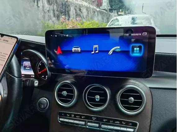 Mercedes GLC-Class X253/C253 installed Android Car Radio