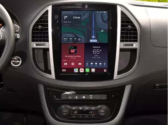 Mercedes Vito/Metris W447 (2014+) installed Android Car Radio