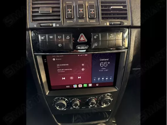 Mercedes-Benz G-Class W463 installed Android Car Radio