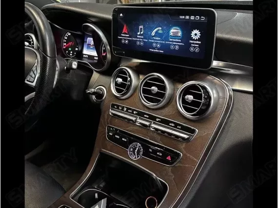 Mercedes C-Class W205 installed Android Car Radio