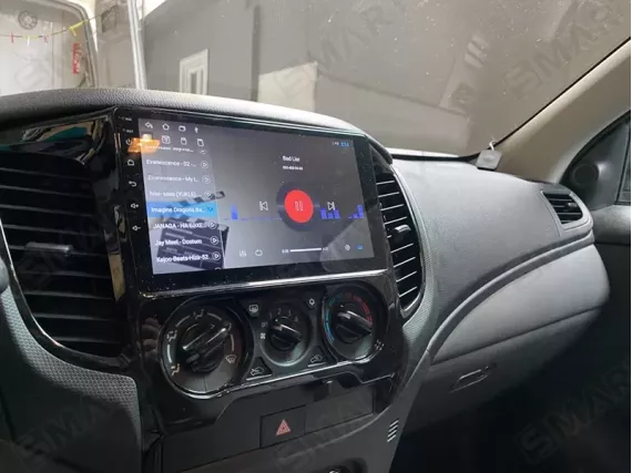 Магнитола для Mitsubishi L200 (2019-2023) Low ver. Андроид CarPlay