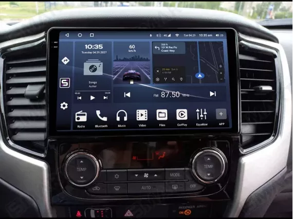 Mitsubishi L200 installed Android Car Radio