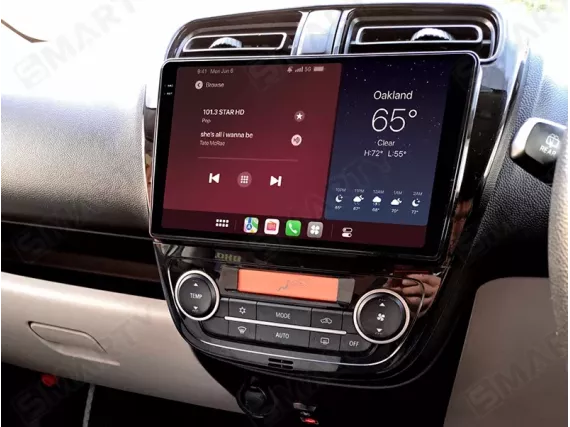 Mitsubishi Mirage installed Android Car Radio