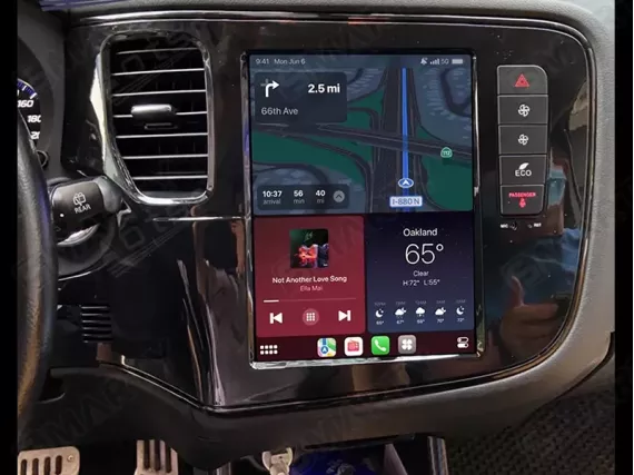 Mitsubishi Outlander 3 (2012-2018) installed Android Car Radio