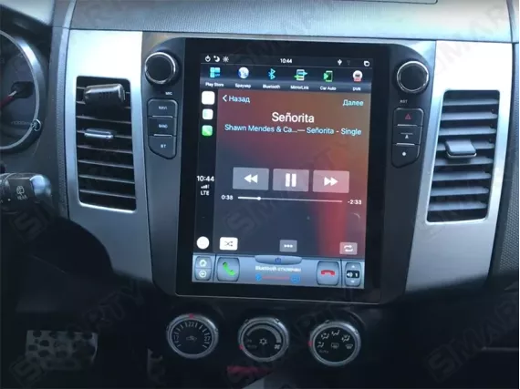Магнитола для Mitsubishi Outlander 2 (2005-2012) Тесла Андроид CarPlay
