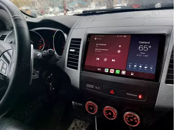 Mitsubishi Outlander 2 (2005-2012) installed Android Car Radio