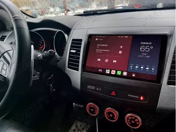 Peugeot 4007 (2007-2013) installed Android Car Radio