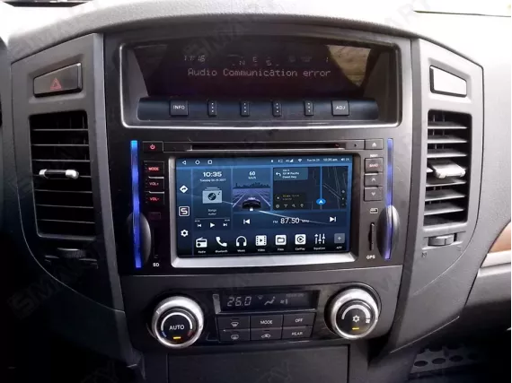 Mitsubishi Pajero Wagon 4 installed Android Car Radio
