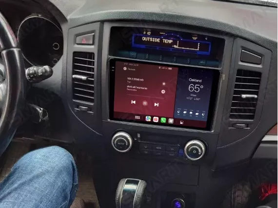 Mitsubishi Pajero Wagon installed Android Car Radio