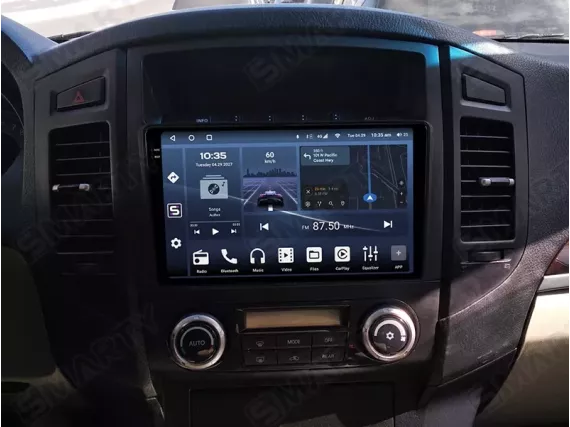 Mitsubishi Pajero Wagon 4 (2006-2021) Android car radio Apple CarPlay
