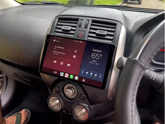 Nissan Micra / Sunny / Versa (2010-2017) installed Android Car Radio