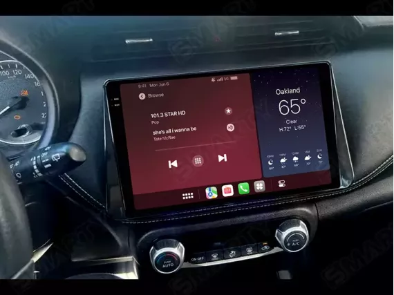Nissan Micra  / Kicks (2016-2023) installed Android Car Radio