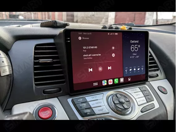 Nissan Murano (2008-2014) Android car radio Apple CarPlay