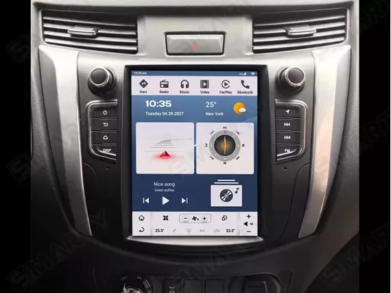 Nissan Navara / Frontier NP300 (2015-2023) installed Android Car Radio