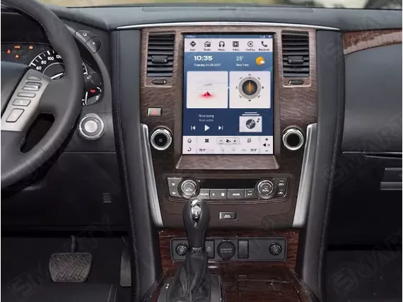 Nissan Patrol (2010-2020) Tesla Radio para coche Android