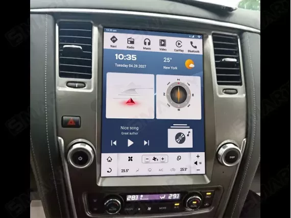 Nissan Patrol (2010-2020) installed Android Car Radio