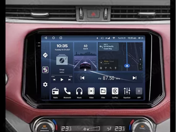 Nissan X-Terra (2021+) installed Android Car Radio