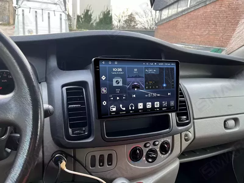 Autoradio Android 10.1" 4G+64G Pour Opel Vivaro A / Renault Trafic II / Nissan Primastar (2010-2014) - CarPlay Sans Fil, Android Auto, GPS, Caméra De Recul