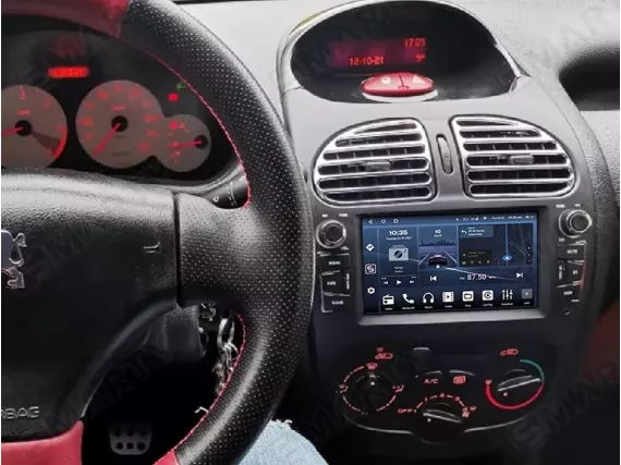 Peugeot 206 (1998-2016) installed Android Car Radio