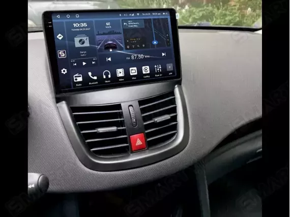 Peugeot 207 (2006-2015) installed Android Car Radio