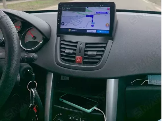 Peugeot 207 (2006-2015) Android Autoradio Apple CarPlay