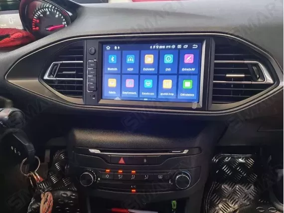 Peugeot 308 (2013-2021) installed Android Car Radio