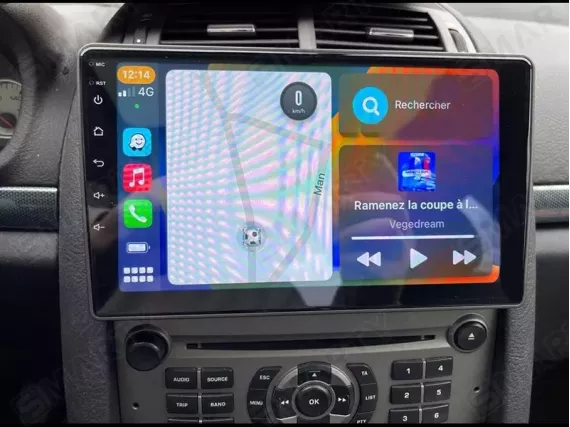 Peugeot 407 (2004-2011) Android Autoradio Apple CarPlay