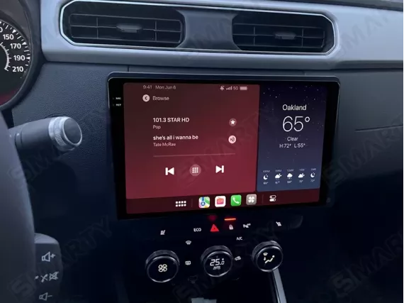 Renault Arkana (2019+) Samochodowy Android stereo Apple CarPlay