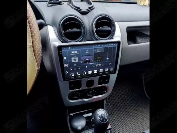 Renault Sandero (2007-2012) Autorrádio Android Apple CarPlay