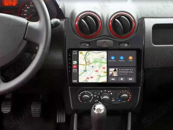 Renault Sandero Stepway (2009-2012) installed Android Car Radio