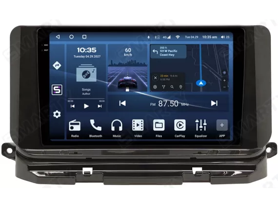 Skoda Scala (2019+) Samochodowy Android stereo Apple CarPlay