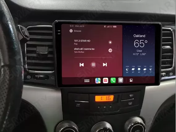 Ssang Yong Korando C200 (2010-2013) Android car radio Apple CarPlay