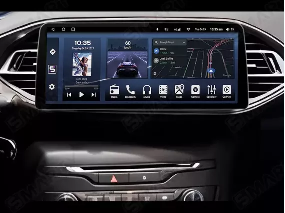 Peugeot 308 T9 installed Android Car Radio